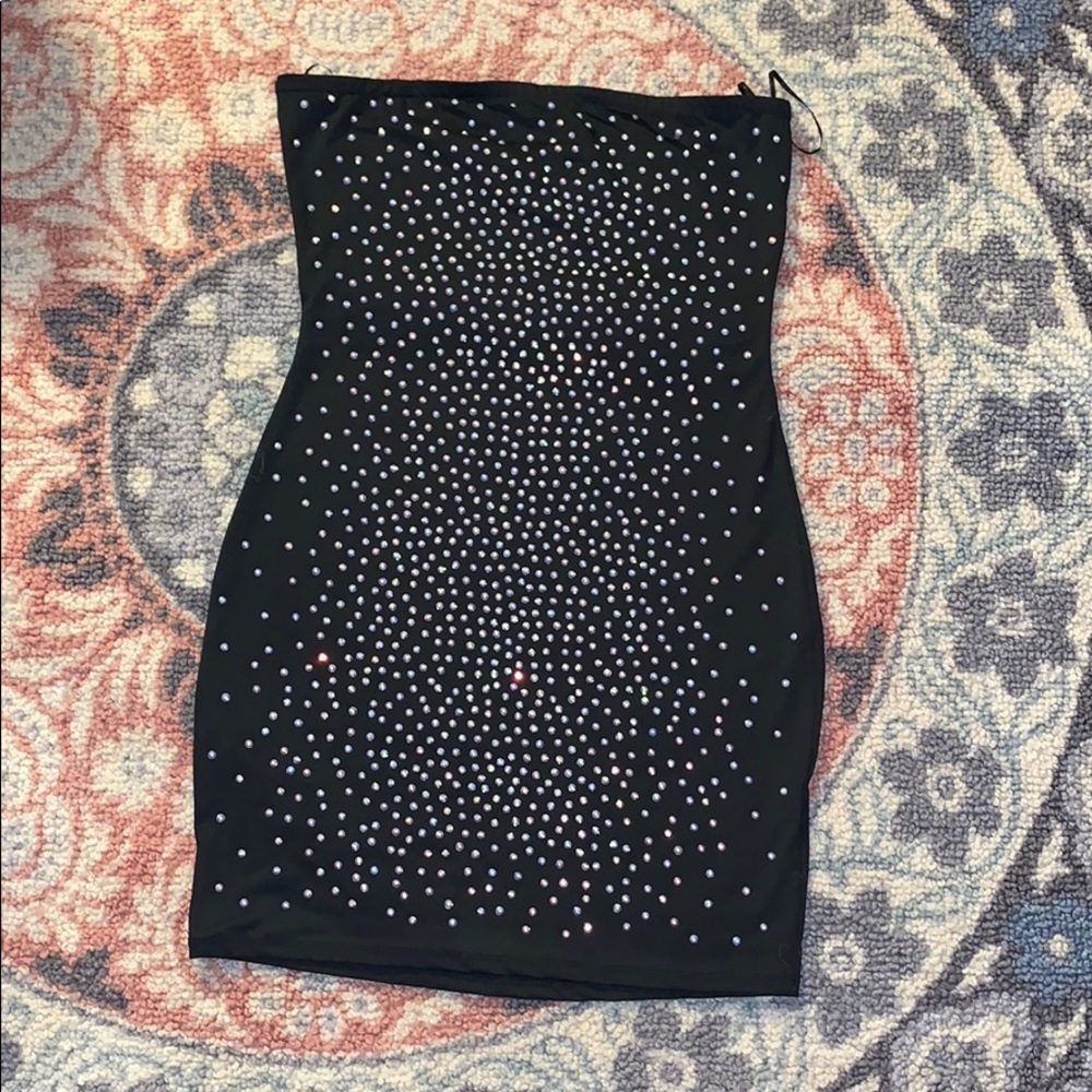 Strapless dress